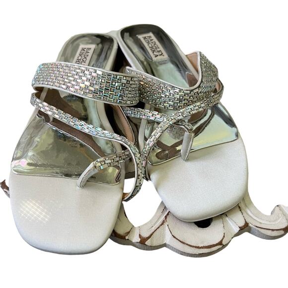 Badgley Mischka Sandals Shoes Women’s 7 NEW - Picture 1 of 11